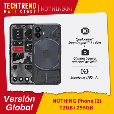 NOTHING Phone (2) 6.7 inch flexible LTPO OLED Snapdragon 8+ Gen 1 Nothing OS 2.0 50MP dual camera 32MP front camer