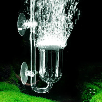 Difusor de CO2 para acuario, Reactor de burbujas, sistema de CO2, atomizador para pecera, plantas vivas, refinador de cultivo de césped y agua con ventosa