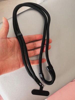 Cordón Universal para Teléfono con Clip, Correa Ajustable Giratoria 360 Grados para Cuello o Bandolera, Anticaída para Todas las Fundas de Teléfono
