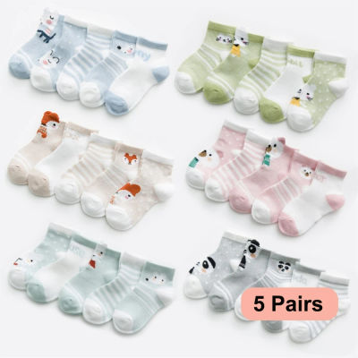 5 par/lote de calcetines para bebés de 0 a 2 años, calcetines para niñas, calcetines bonitos de malla de algodón para recién nacidos, calcetines para niños pequeños, accesorios de ropa para bebés