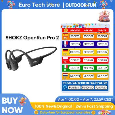 Nuevo SHOKZ OpenRun Pro 2 S820 música deportes auriculares conducción ósea inalámbrico Bluetooth 5,3 auricular IP55 impermeable 12h batería