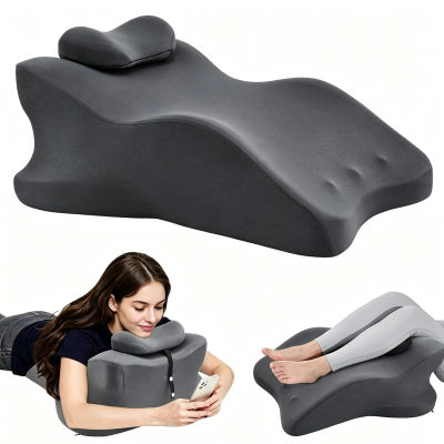 Almohada de espuma viscoelástica ergonómica para cama, cojín de soporte para dormir boca abajo, almohadas para dormir, almohada de apoyo para alivio del dolor, cojines para sofá