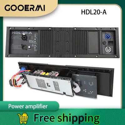 GOOERMI HDL20-A DSP profesional Clase D módulo amplificador Digital Line Array altavoz amplificador de Audio Material metálico para escenario