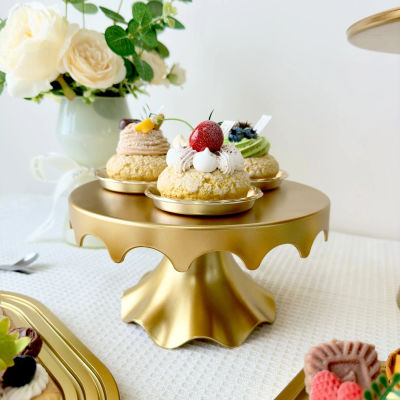 Soporte para pastel de una pieza y soportes para magdalenas, plato de exhibición de frutas y postres para Baby Shower, boda, fiesta de cumpleaños, celebración