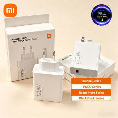 Cargador Original Xiaomi 120W EU US, Adaptador Turbo Rápido, Cable USB Tipo C, Mi 17 15 14ProMax 13 Para POCO F7 X8 X7 Redmi Note K90 K80