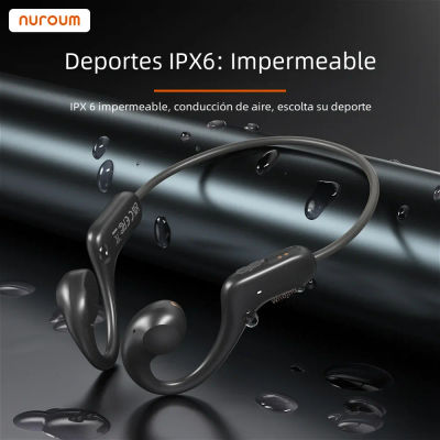 NUROUM-auriculares inalámbricos con Bluetooth, cascos con espalda abierta, conducción de sonido suave de alta potencia, batería de larga duración