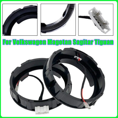 1 par para Volkswagen Magotan Sagitar Tiguan Skoda Octavia adaptador de altavoz de coche montaje de Audio 6,5 pulgadas especial con enchufe sin pérdidas