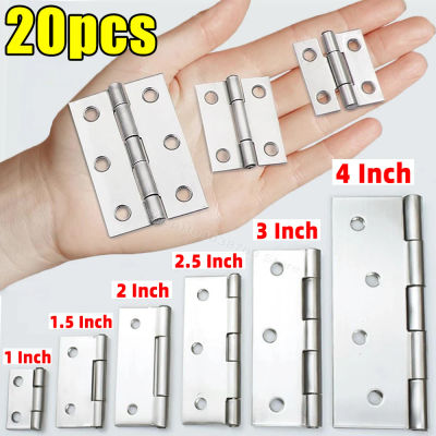 Bisagras de puerta universales de 1-4 pulgadas, conector de acero inoxidable para muebles, cajones, gabinete, bisagra, accesorios de Hardware para puertas del hogar
