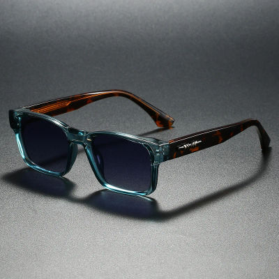Gafas de sol polarizadas cuadradas de calidad para hombre, lentes de sol Unisex con núcleo metálico UV400, para viajes, senderismo, playa y pesca