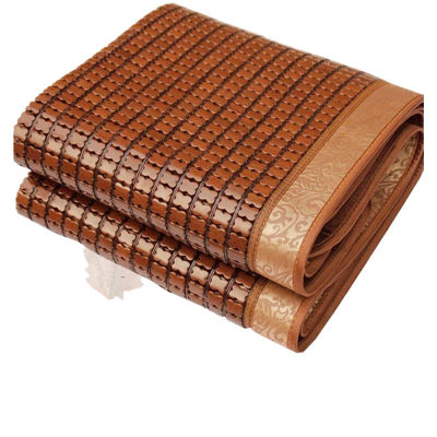 Alfombra fresca de verano, 1,5 m, 1,8 m, 0,8 m, alfombra plegable de bambú para dormitorio de estudiantes, hogar, cama doble individual
