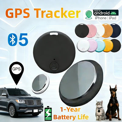 Localizador GPS con Bluetooth 5.0, Dispositivo Inteligente Antipérdida para Mascotas, Ancianos, Niños, Maletas, Carteras, Autos, Compatible con IOS y Android