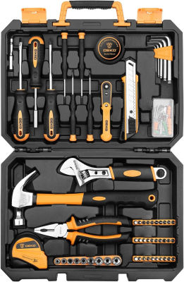 DEKO-Conjunto de equipamiento para domicilio de 100 piezas, pantalones de outils de ménage gen con rango