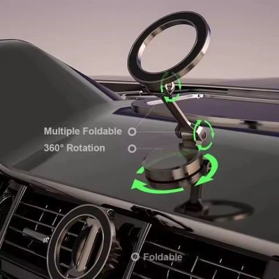 Soporte para teléfono de coche Magsafe 1080 para vehículos soporte móvil para el soporte para teléfono móvil en el coche para iPhone 17 16 Pro Max Plus