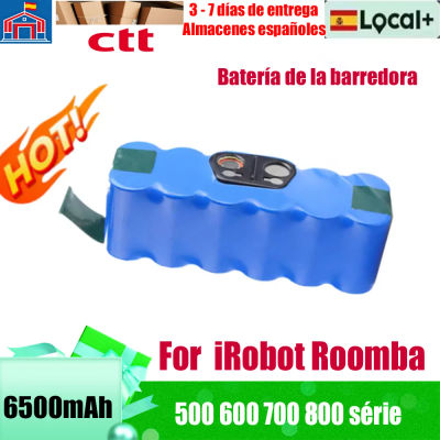 Batería de Iones de Litio de 14.8V/14.4V 5.2Ah para Aspiradora iRobot Roomba Serie 500 600 700 800 550 560 595 650 655 770 780 790 870 880 866