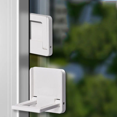 Cerradura de límite de ventana de puerta corredera de seguridad para niños, pasta sin perforaciones, protección de seguridad multifunción para bebés, cerraduras para puertas de armarios y cajones