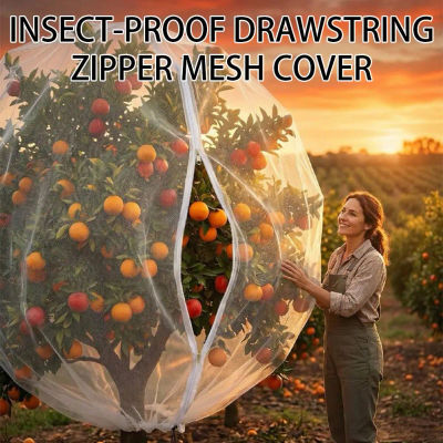 Bolsa de Malla Transparente para Plantas, Protección Duradera Contra Pájaros e Insectos para Árboles Frutales y Vegetales