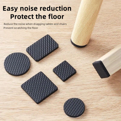 Almohadilla protectora autoadhesiva para patas de muebles, almohadilla para patas de silla, antideslizante, resistente a los arañazos, almohadillas protectoras de suelo para pies de muebles DIY