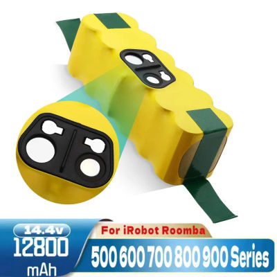 Batería recargable para iRobot Roomba, 14,4 V, 12800mAh, 500, 550, 560, 600, 650, 698, 780, 876, serie 900, batería para aspiradora