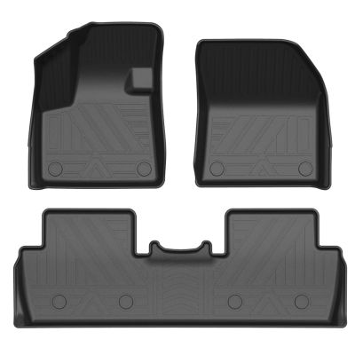 Alfombrillas de Goma para Coche Peugeot 5008 2017-2025, Alfombra 3D de TPE Impermeable y Antideslizante