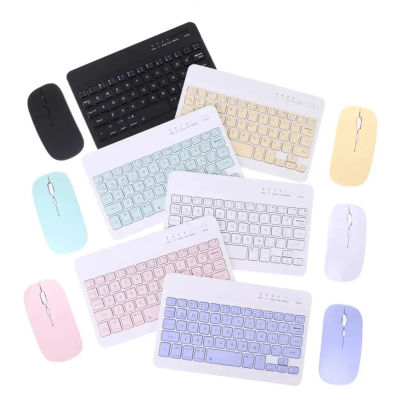 Teclado y ratón compatibles con Bluetooth para iPad, Xiaomi, Samsung, Huawei, teléfono, tableta, teclado inalámbrico para Android, IOS y Windows