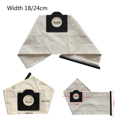 Bolsas de polvo de tela lavables para aspiradora Karcher WD3 MV3 SE4001 A2299 K2201 F K2150, pieza de herramientas de limpieza del hogar, 1 Uds.