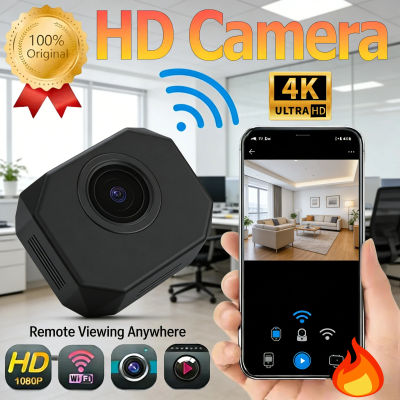 Mini cámara Wifi 4K HD, Monitor de seguridad inalámbrico para el hogar, protección nocturna, videocámara inteligente remota para el hogar