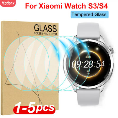 Vidrio templado para Xiaomi Mi Watch S4 Smartwatch Protector de pantalla película antiarañazos para Xiaomi Mi Watch S3 accesorios de película