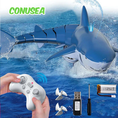 RC Shark Control remoto ballena Spray agua niños robot juguete Radiocontrolado barcos piscina juguetes para niños chico
