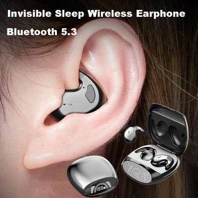 Auriculares inalámbricos para dormir, audífonos con Bluetooth 538, cancelación de ruido, música indolora, Tws, deportivos de alta calidad, pantalla Digital delgada