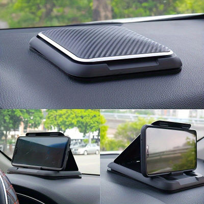 Soporte para teléfono de coche, soporte Universal para salpicadero de teléfono, soporte de navegación con succión de silicona antideslizante, soporte para teléfono inteligente automático