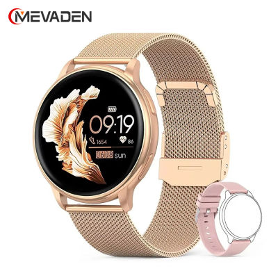 MEVADEN-reloj inteligente para hombre y mujer, pulsera con llamadas, Bluetooth, Dial personalizado, deportivo, rastreador de Fitness, frecuencia cardíaca, para Android e IOS, Y22