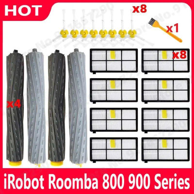 Filtro Hepa de Cepillo Lateral principal para iRobot Roomba 800 900 Series 860 870 880 890 960 966 980 piezas accesorios de Robot aspirador
