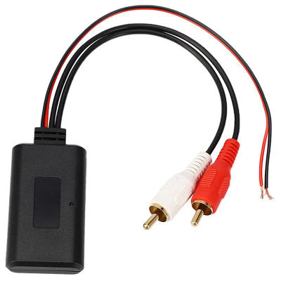 Módulo Bluetooth inalámbrico Universal para coche, adaptador de música, Cable de Audio estéreo 2RCA inalámbrico