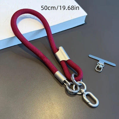 Correa ajustable para teléfono, resistente y duradera, antipérdida, portátil y segura, cadena para teléfono con correa de muñeca.
