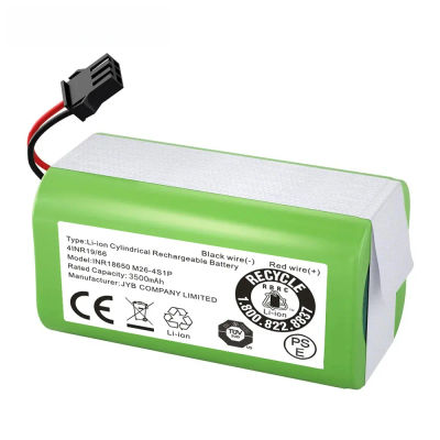 Batería de 14,8 V y 3500mAh para Robot aspirador INR18650 M26-4S1P para Mamibot EXVAC660 DEXP MMB-300 Fusion 150 Neatsvor X500