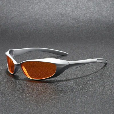 Nuevas gafas de sol Y2K para hombre y mujer, gafas deportivas para ciclismo, gafas de sol modernas para fotografía callejera, gafas de moda para hombre.