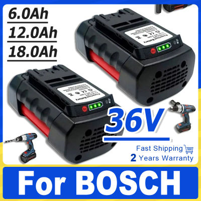 Para batería de iones de litio BOSCH 36V 6.0Ah 12.0Ah 18.0Ah Compatible con BAT4030 BAT4040 BAT4050 BTA4060+cargador