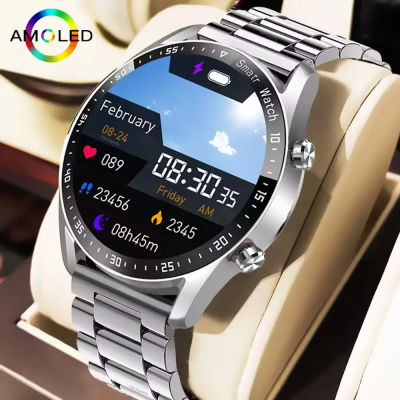 ECG + PPG Bluetooth llamada reloj inteligente hombres láser salud presión arterial Fitness relojes deportivos hombre deportes IP67 impermeable Smartwatch