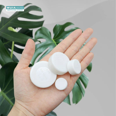 30/50/100 Uds. Caja sonajero de juguete, reparación de juguetes, fabricante de ruido, insertar mascotas, bebés, campana, muñecos de peluche, juguetes, accesorios de plástico blanco