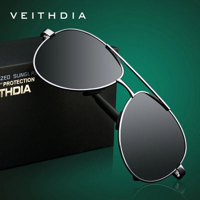 Marca VEITHDIA, gafas de sol polarizadas UV400 para hombre, gafas de sol para deportes al aire libre, conducción, gafas para hombre y mujer, accesorios para mujer 1306
