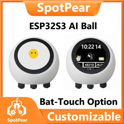 Robot de Chat de Voz con IA DeepSeek, ESP32-S3, Pantalla LCD de 1.28 Pulgadas, N16R8, Reloj Electrónico con Sensor Óptico, Asistente de Escritorio ESPHome para XiaoZhi