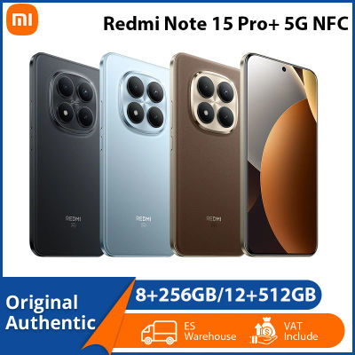 Redmi Note 15 Pro Plus 5G NFC Teléfono Celular con Procesador Snapdragon 7s Gen 4, Cámara de 200MP con OIS, Batería de 6500mAh, Pantalla AMOLED CrystalRes de 6.83"