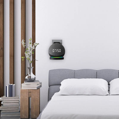 Soporte de plástico para montaje en pared, soporte portátil para altavoz compatible con Bluetooth, accesorios para Echo Dot 5/4