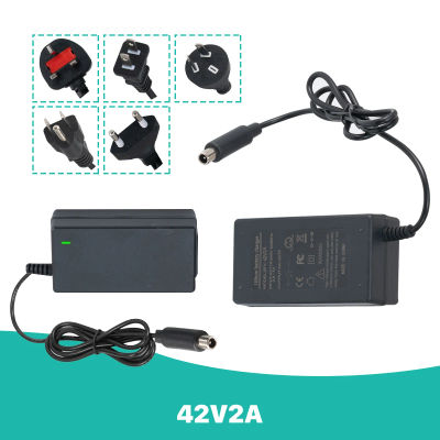 Reemplazo del adaptador 42V 2A para el cargador Segway Ninebot Xiaomi M365, Bird, Lime, Lime-S, Skip, Spin, cargador de scooter eléctrico
