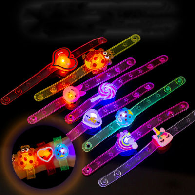 Reloj luminoso con luz LED para niños, fiesta de cumpleaños, Baby Shower, relleno de Piñata, Halloween, Carnaval, regalo de Navidad, recompensa, 12/24 piezas