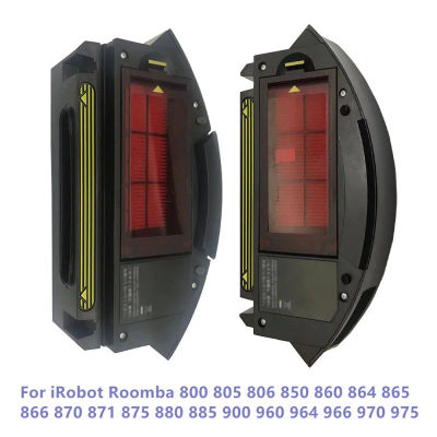Caja de polvo con filtro Hepa para IRobot Roomba 800 805 806 850 860 864 865 866 870 871 875 880 885 900 960 964 966 970 975