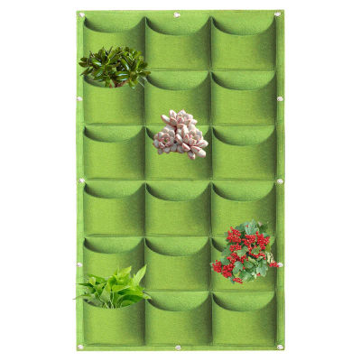 Macetero colgante de 49 bolsillos, bolsas de cultivo de plantas montadas en la pared verticales colgantes, macetero de jardín de hierbas para cultivo en interiores y exteriores