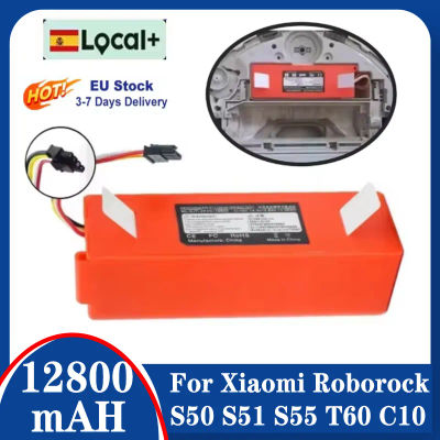 Batería para aspiradora robótica Xiaomi Roborock brr 2p4s 5200s, repuesto para modelos S55, S60, S65, S50, S51, brr 2p4s 5200d, Xiaomi T4.