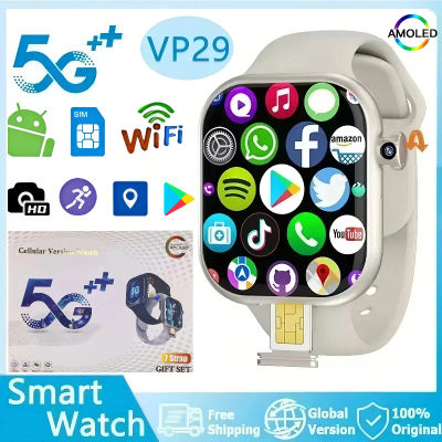 5G Android Smartwatch VP29 4G/5G LTE tarjeta Sim GPS WIFI cámara giratoria de 2,29 pulgadas NFC monitoreo de salud GPS WIFI aplicación tienda