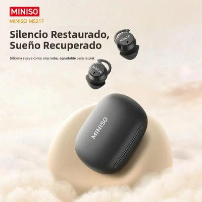 Audífonos MINISO MS217 para Dormir, Auriculares Bluetooth con Traducción IA, Audífonos Intrauditivos Inalámbricos Ideales para Dormir